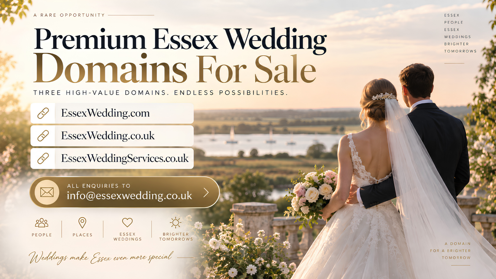 Essex Wedding Domain For Sale