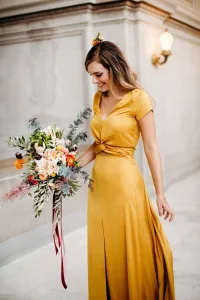 Yellow Wedding Dress